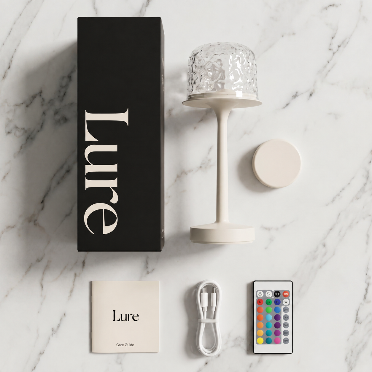 Lieferumfang von Lure Glow