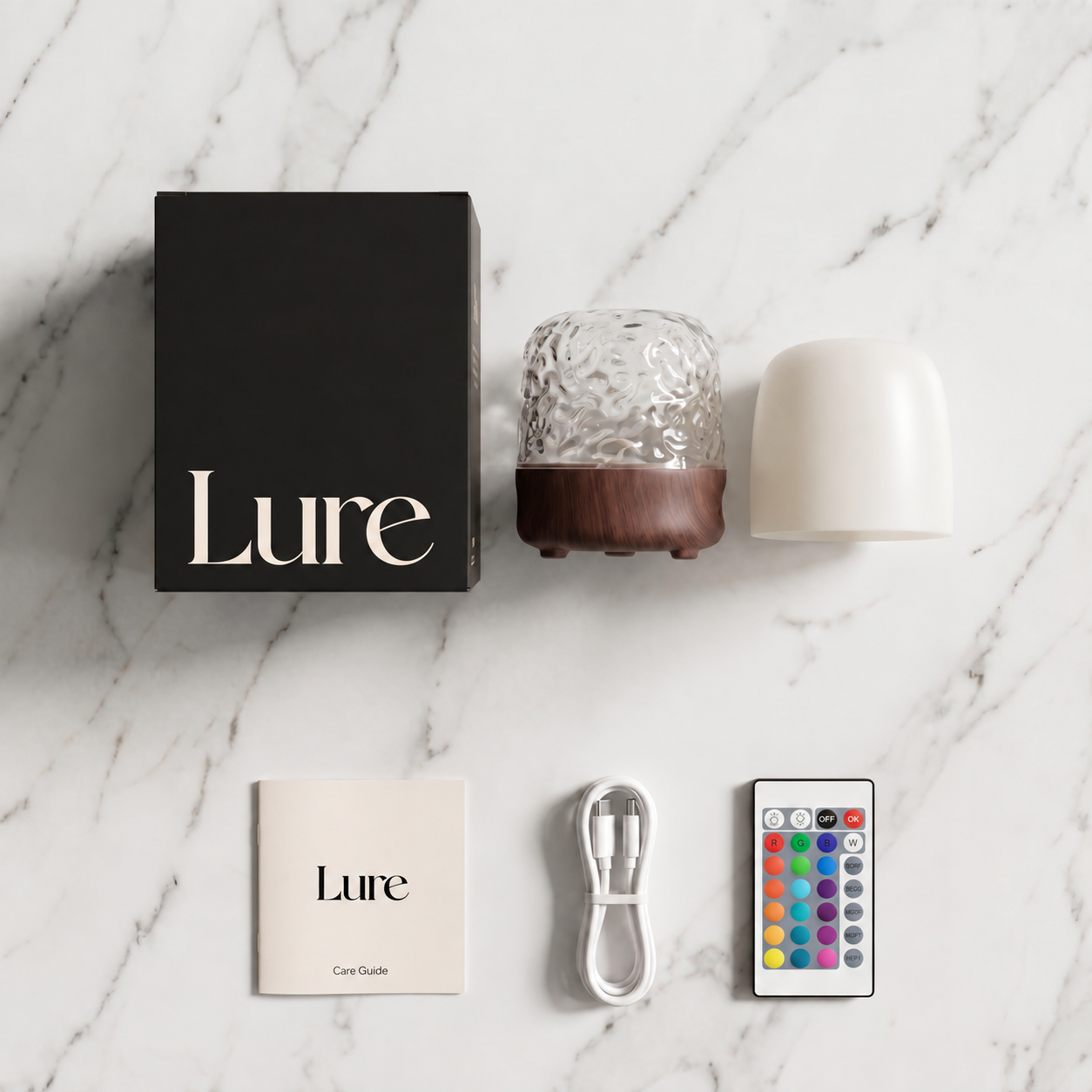 Lieferumfang der Lure Lumière